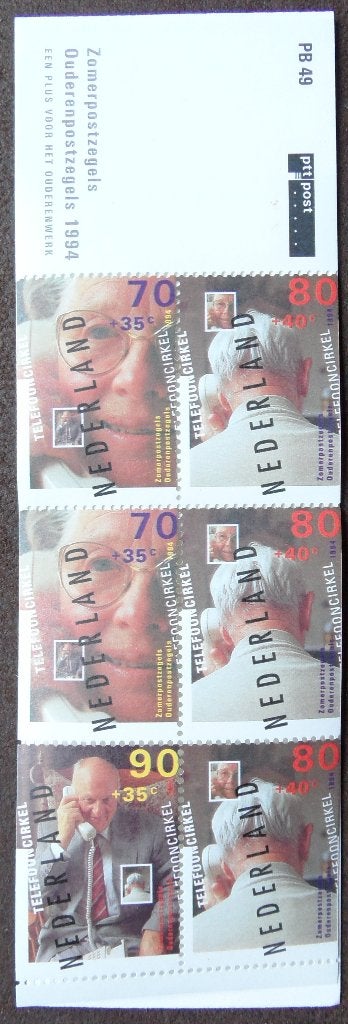 Postzegelboekje Nederland – Zomerzegels 1994, Postzegels en Munten, Ophalen of Verzenden, Postfris