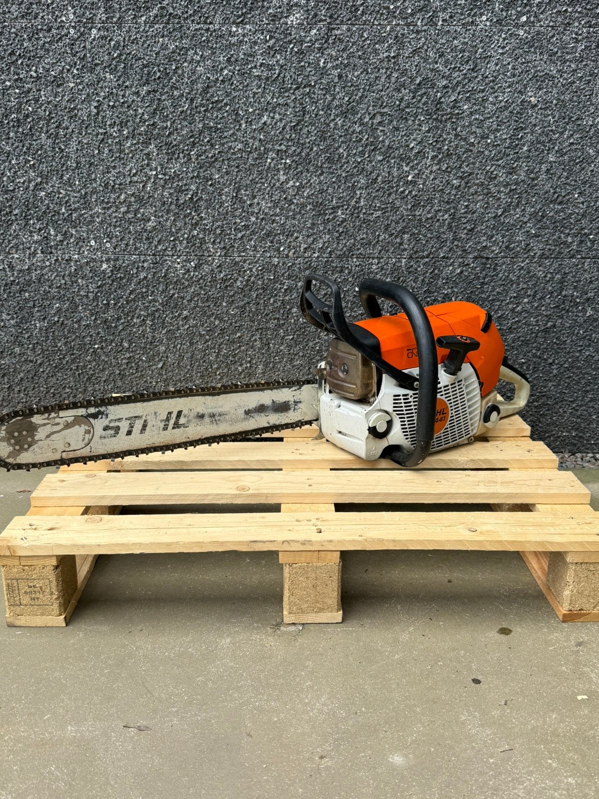 Stihl MS 441 kettingzaag | blad 53 cm, Doe-het-zelf en Verbouw, Gereedschap | Zaagmachines, Ophalen, Gebruikt, Kettingzaag, 30 tot 70 mm