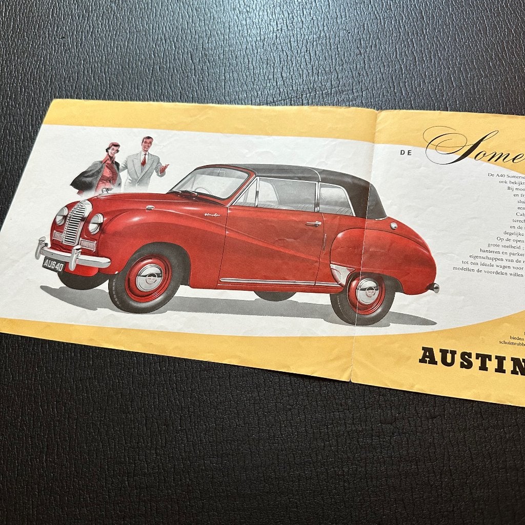 #1) AUSTIN A40 Somerset - 1953, Verzenden, Gelezen, Overige merken