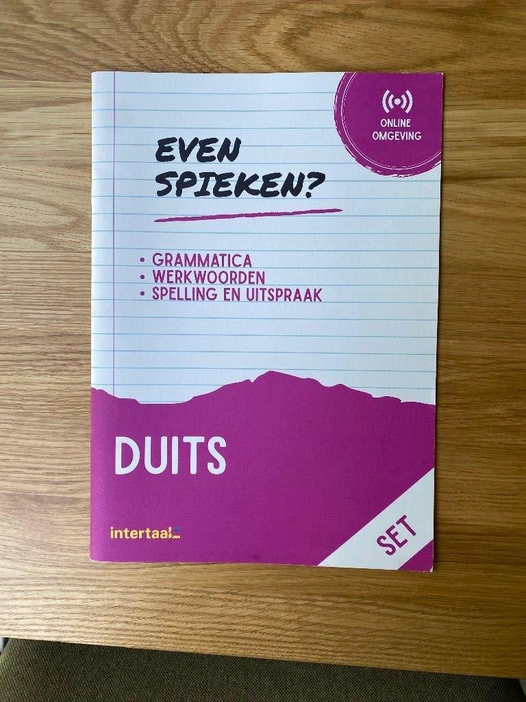 Even spieken? Duits, VWO, Duits, Ophalen of Verzenden, Zo goed als nieuw