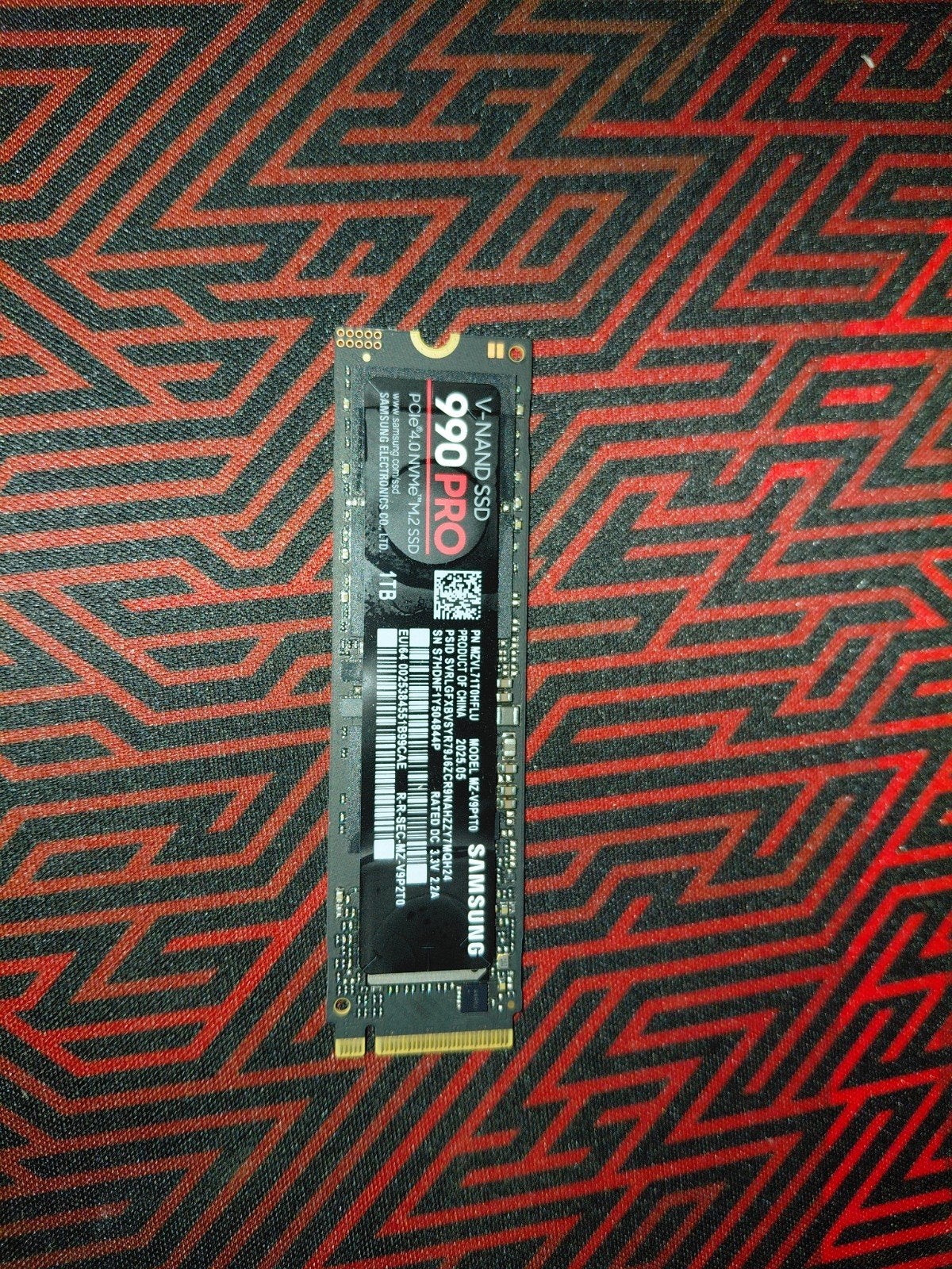 Samsung 990 Pro 1TB M.2 SSD, Computers en Software, Harde schijven, Intern, Gebruikt, SSD, Ophalen of Verzenden