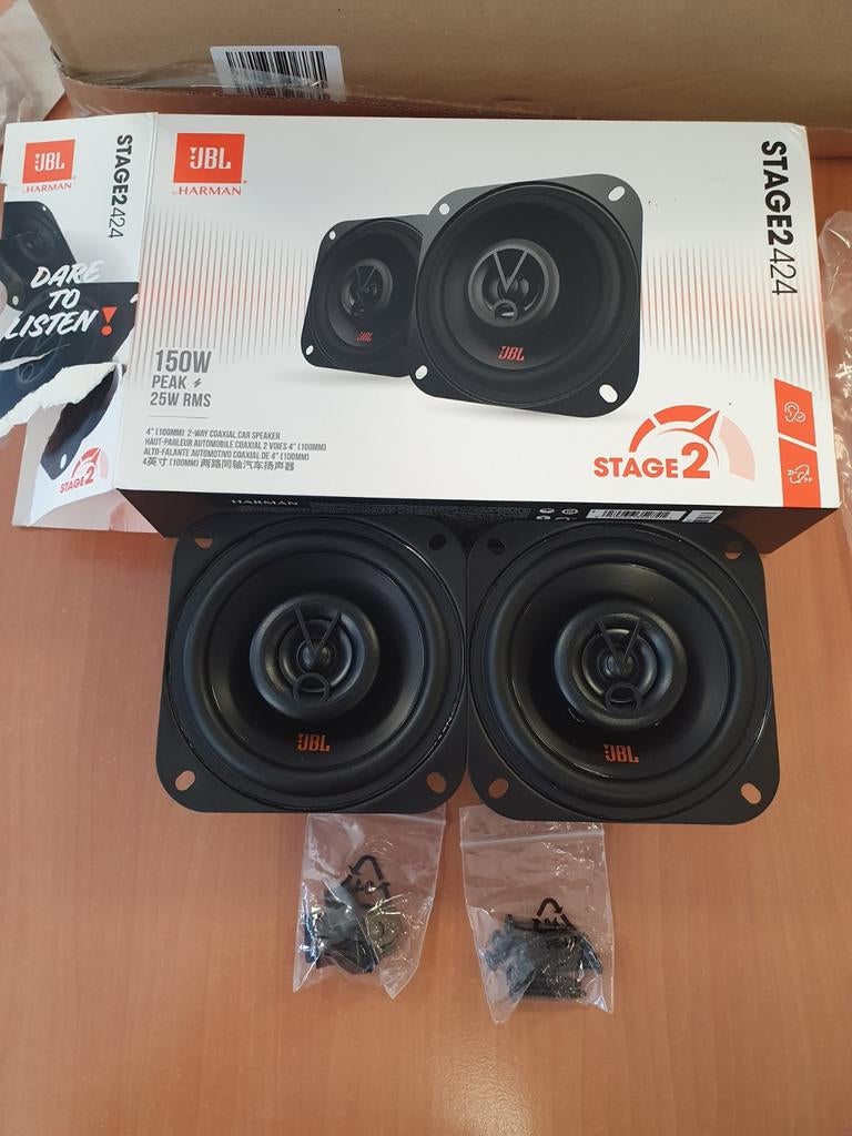 JBL Stage 2 424 10cm speakerset, Auto diversen, Autospeakers, Ophalen of Verzenden, Nieuw