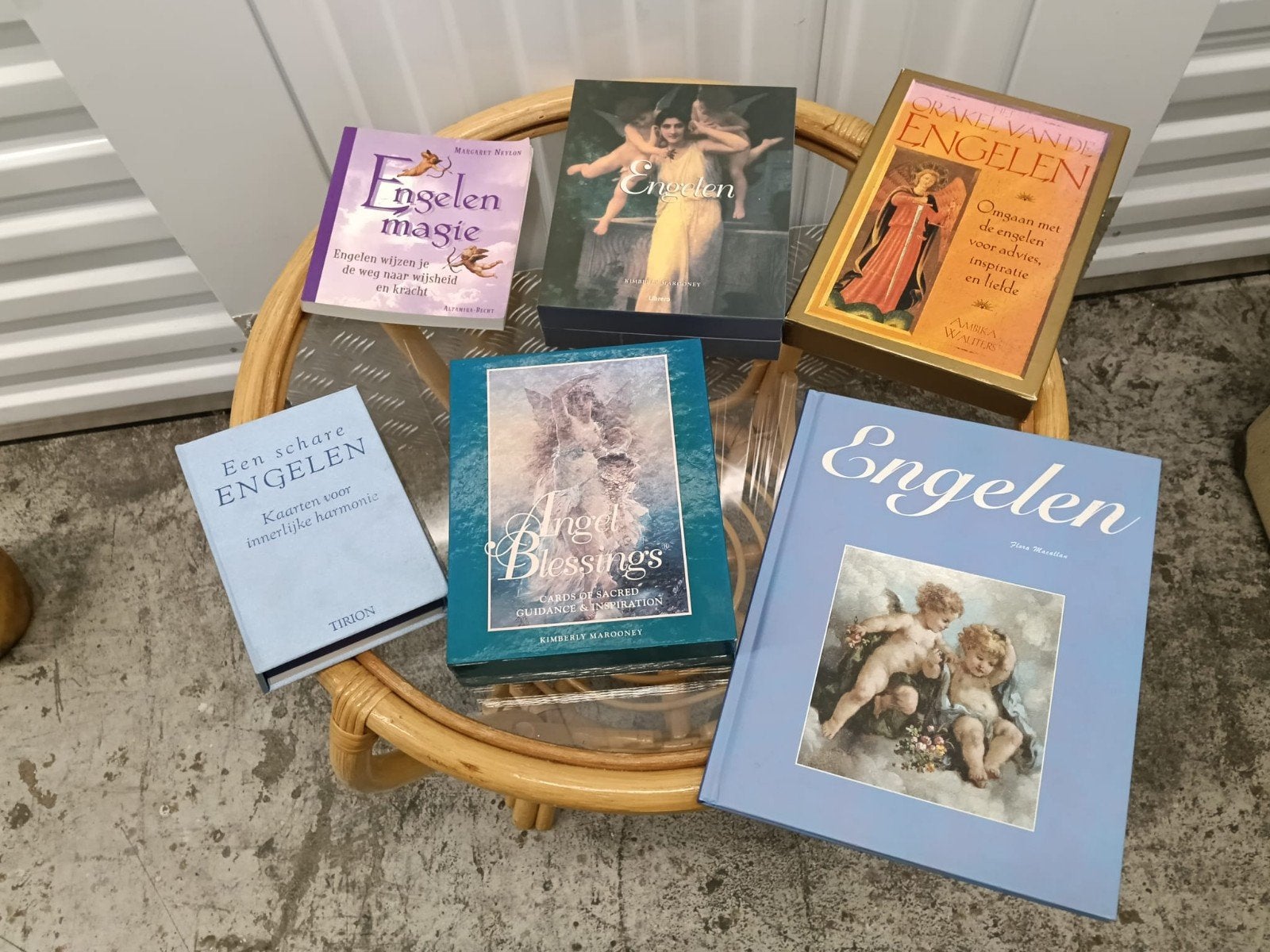 6-delige Engelen Boeken & Orakelkaarten Verzameling, Ophalen of Verzenden, Nieuw, Tarot of Kaarten leggen, Overige typen