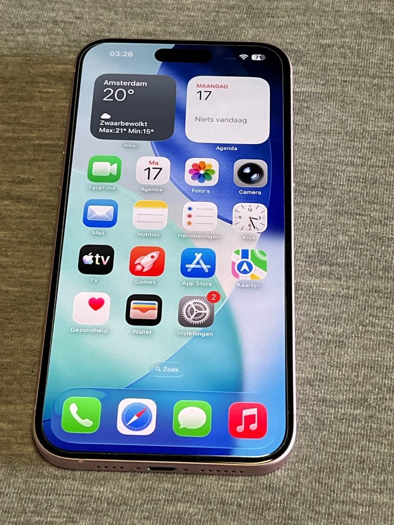 Apple iPhone 15 Plus Pink 128GB Batterij 88%, 128 GB, 88 %, Ophalen of Verzenden, Zo goed als nieuw