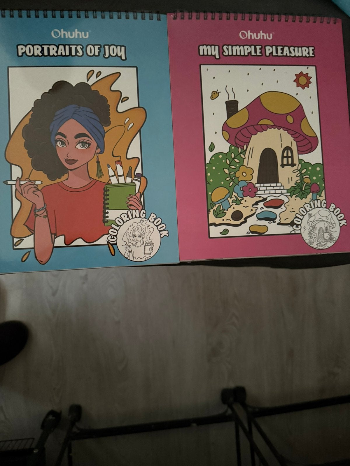 Ohuhu 4 x nieuwe kleurboeken zit nog in plastic, Ophalen of Verzenden, Nieuw