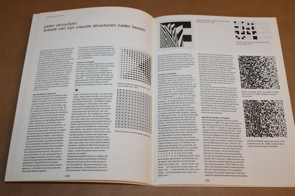 Museumjournaal — Computerkunst en Struycken 1973, Ophalen of Verzenden, Gelezen