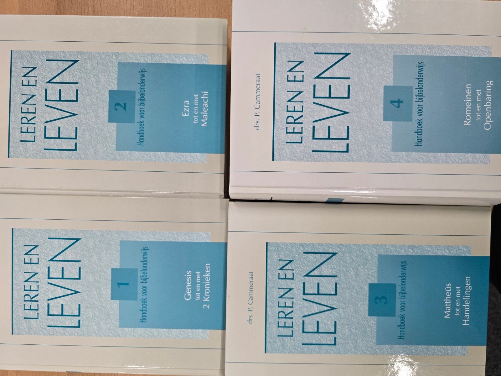 Leren en Leven drs. P. Cammeraat - Complete set, Ophalen of Verzenden, Gelezen, Drs. P. Cammeraat