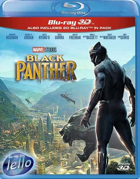 Blu-ray 3D: Marvel's Black Panther (2018 Chadwick Boseman)KC, Ophalen of Verzenden, Nieuw in verpakking, Actie