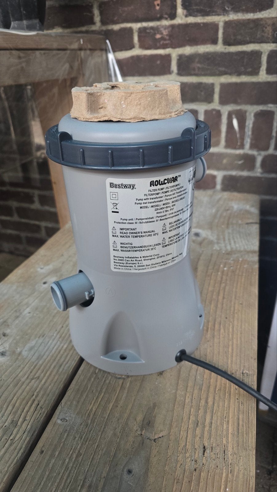 Bestway filterpomp groot model incl. filters nieuw in doos, Tuin en Terras, Zwembad-toebehoren, Ophalen of Verzenden