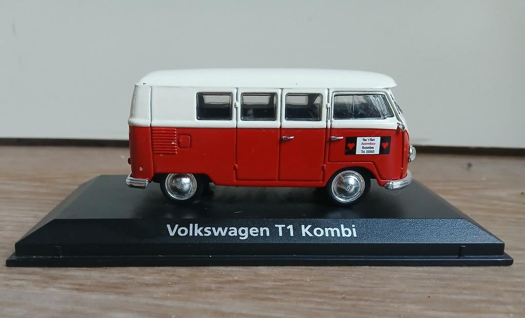 VW Bus T1, NOREV 1:43, Ophalen of Verzenden, Zo goed als nieuw, Bus of Vrachtwagen, Overige merken