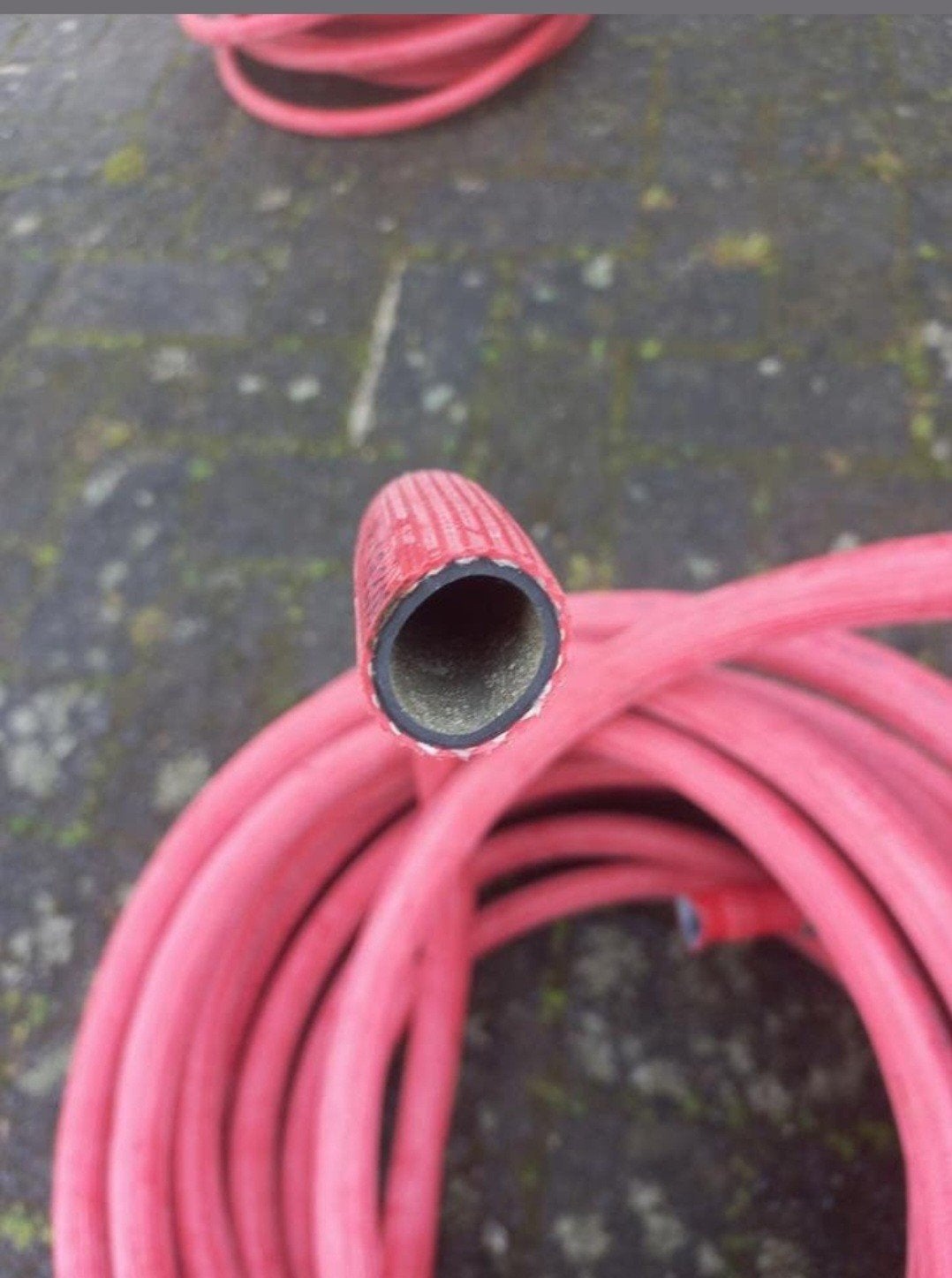 Brandslanghaspel slang, Tuinslang 20m, Tuin en Terras, Tuinslangen, Ophalen, Gebruikt, Tuinslang