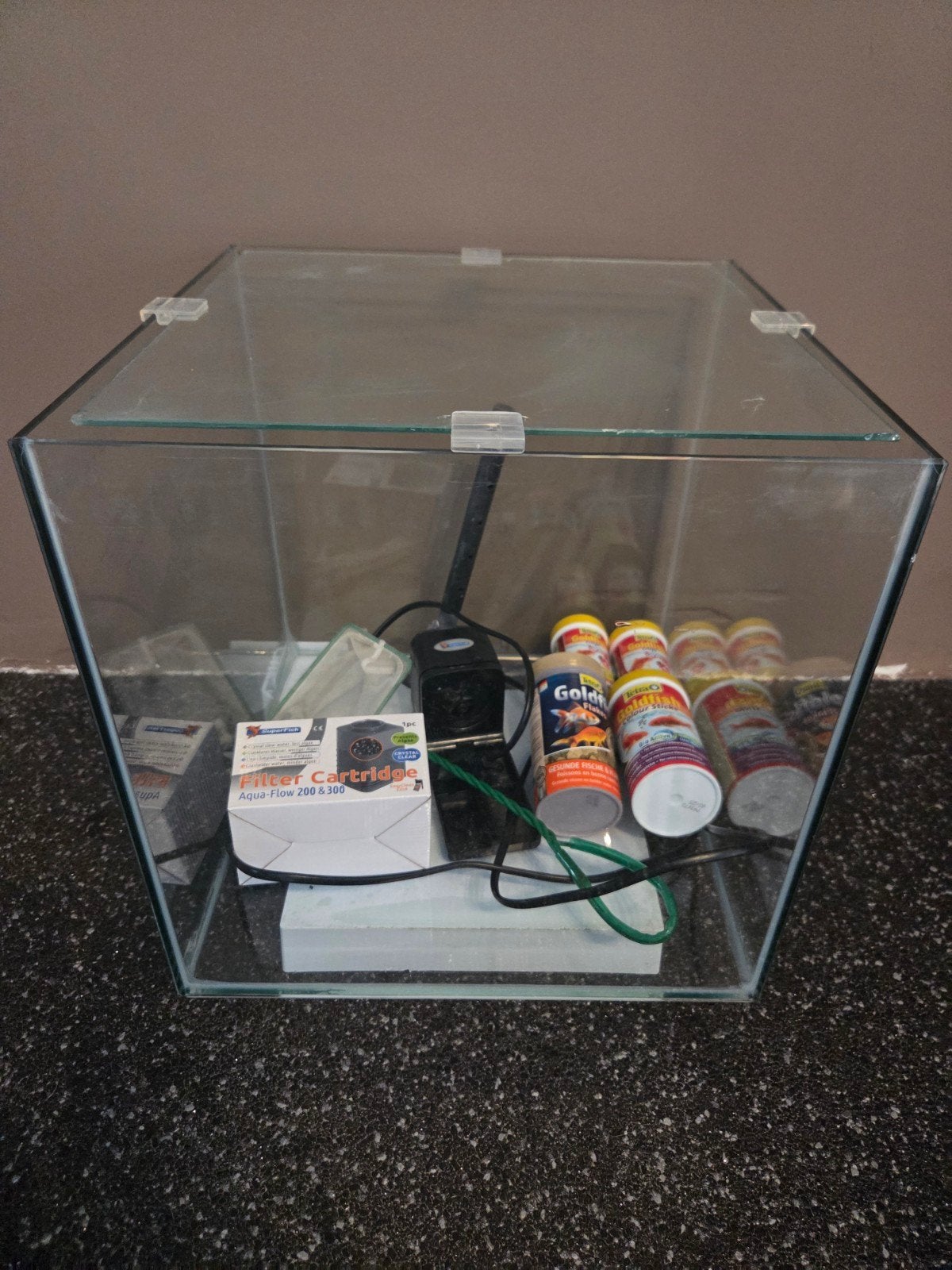 SuperFish QubiQ / Cube 30 aquarium compleet, Dieren en Toebehoren, Ophalen, Leeg aquarium