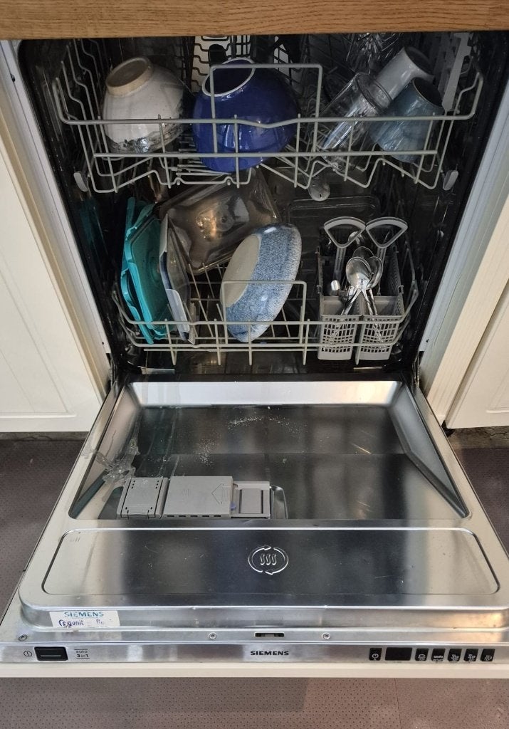 Inbouw vaatwasser siemens SE65M350EU, Ophalen, Gebruikt, Minder dan 85 cm, 60 cm of meer