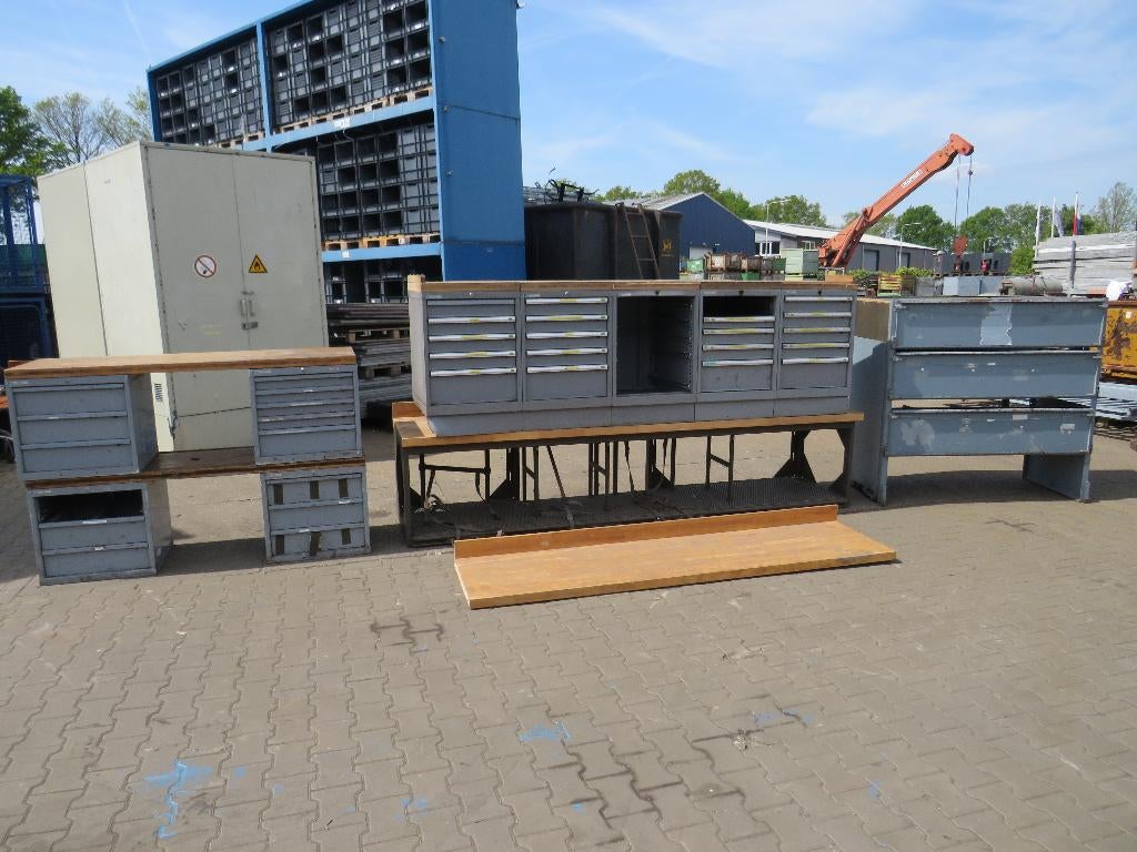 lista werkbanken kast ladenkasten ladekast gereedschapskast, Ophalen, Gebruikt, Lista.com, Lista