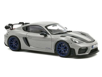 Porsche Cayman GT4 RS 2023 Chalk Grijs Schaal 1/18 Norev, Hobby en Vrije tijd, Auto, Norev, Ophalen of Verzenden, Norev