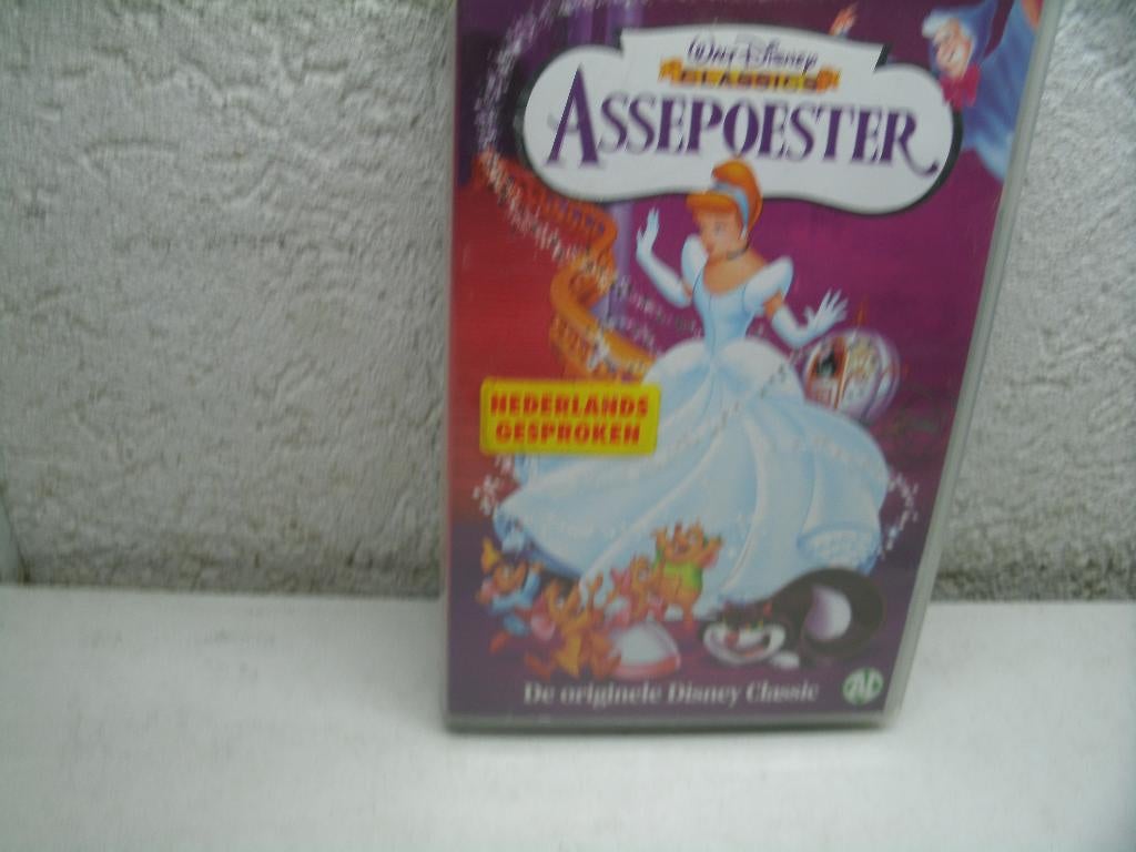 vhs 176a assepoester classics, Alle leeftijden, Ophalen of Verzenden, Zo goed als nieuw