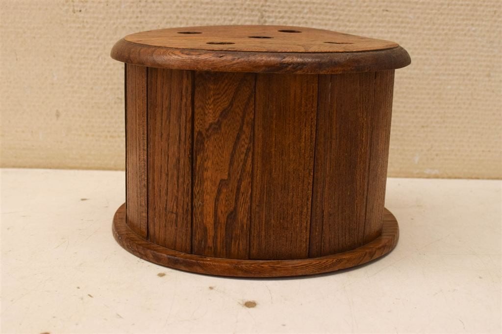 Houten voetenstoof 47533, Minder dan 50 cm, Gebruikt, 125 cm of meer, Ophalen of Verzenden