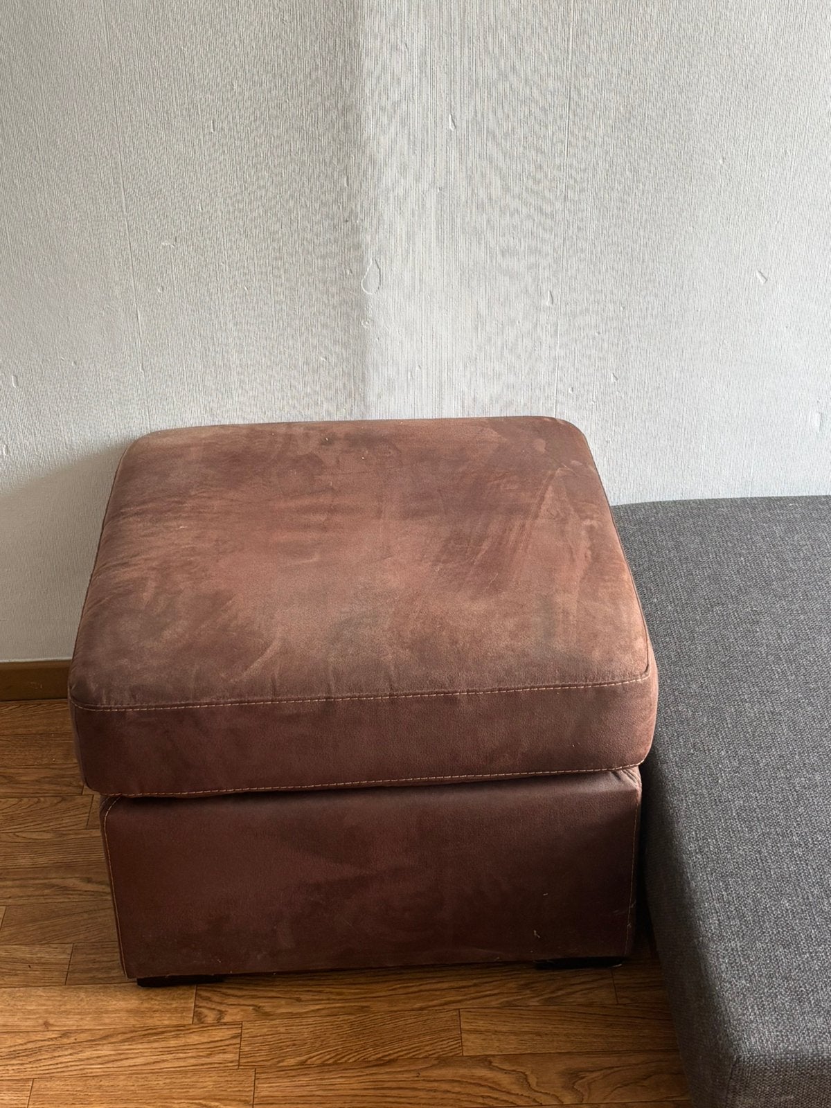 Poef, Ophalen, Zo goed als nieuw, Rond, Minder dan 50 cm
