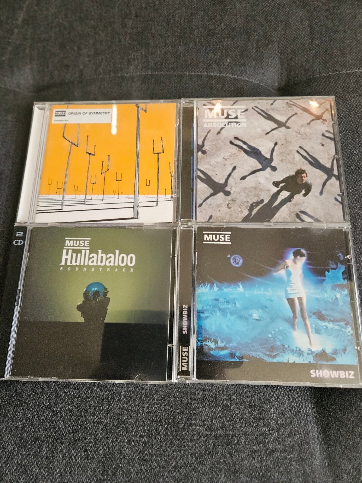 Muse CD collectie: Symmetry, Absolution, Hullabaloo, Rock, Gebruikt, Ophalen of Verzenden, Inclusief doosje