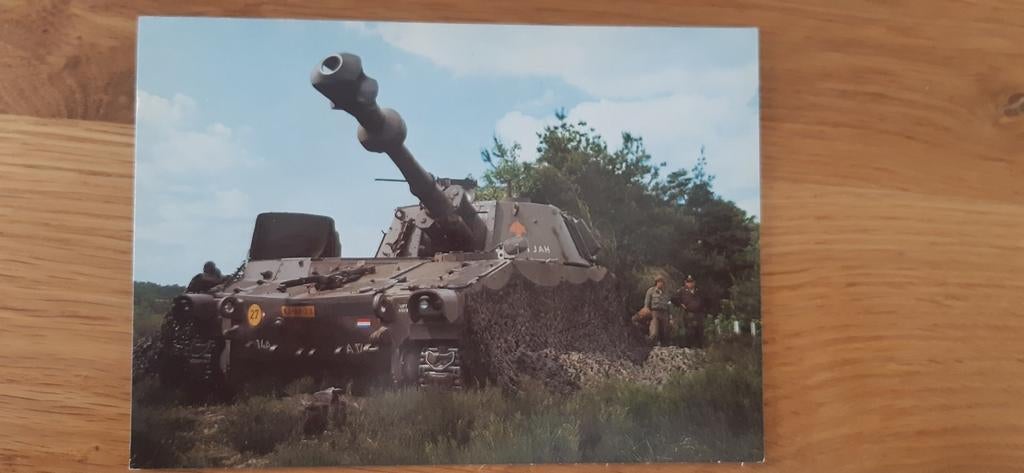 Gemechaniseerde Artillerie  M109 Koninklijke Landmacht, Ophalen of Verzenden, Landmacht, Nederland, Foto of Poster