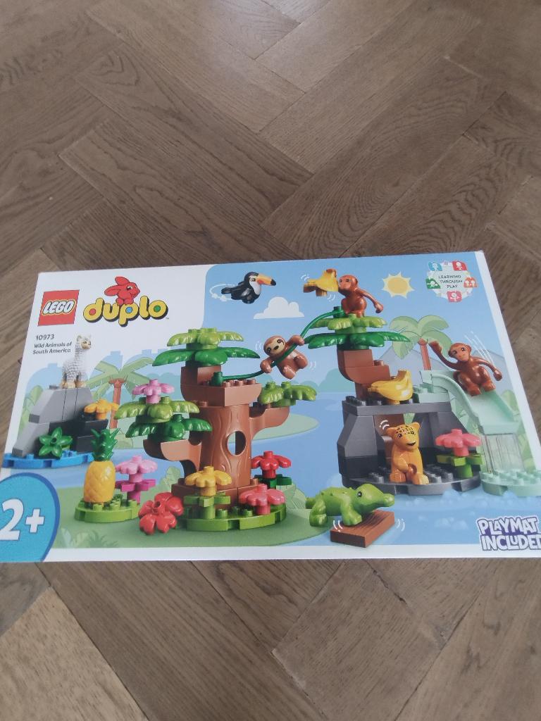 Duplo Lego 10973 Wild animals of south America, Ophalen, Compleet, Zo goed als nieuw, Duplo
