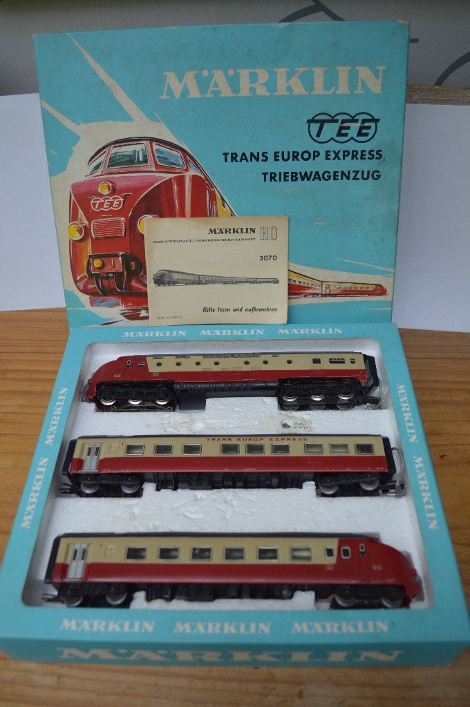 Märklin 3070 : in zeer goede staat en in de verpakking, Wisselstroom, Ophalen of Verzenden, Analoog, Märklin