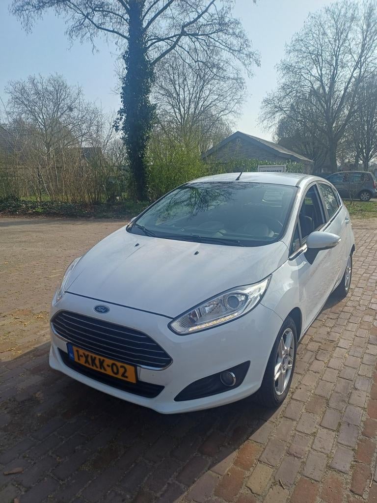 Ford Fiësta 1.0 80PK 5D2014 NIEUWE DISTRIBUTIERIEM WATERPOMP, Auto's, Voorwielaandrijving, Euro 5, Stof, 40 €/maand