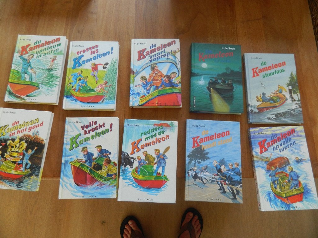 10 x Kameleon ( K serie ) los 2,50 of samen 22,50, Boeken, Ophalen of Verzenden, Zo goed als nieuw, H. de Roos, Fictie