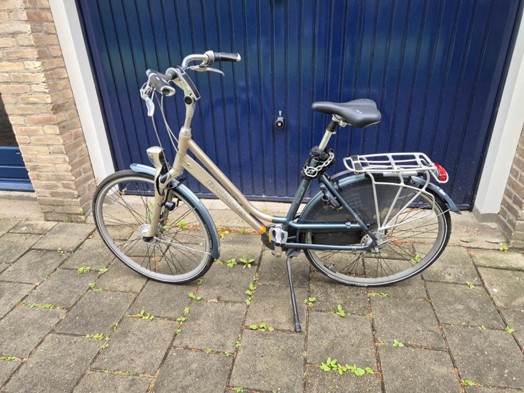 Damesfiets Batavus Staccato, Fietsen en Brommers, Ophalen, Gebruikt, Versnellingen, Batavus