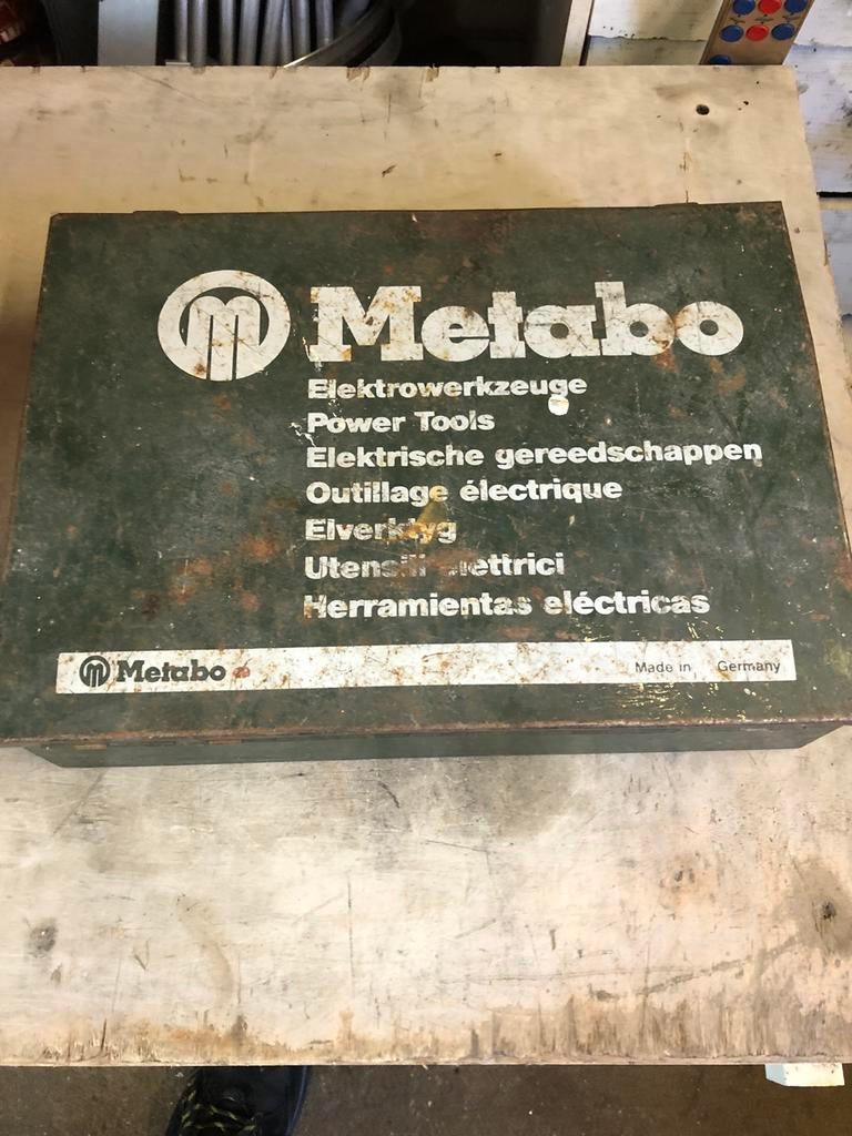Te koop metabo klopboormachine, Ophalen, Boormachine