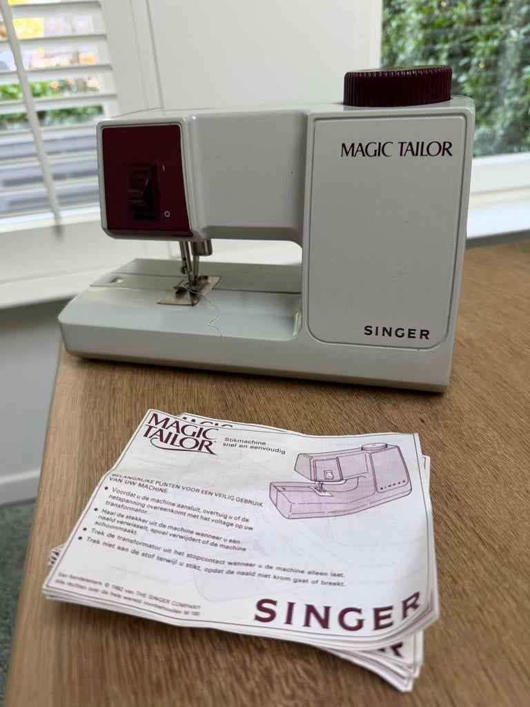 Vontage Singer Magic Tailor stikmachine, Ophalen of Verzenden, Zo goed als nieuw, Naaimachine, Singer