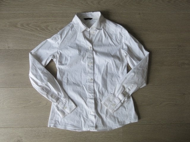 Massimo Dutti blouse wit maat 36, Massimo Dutti, Wit, Ophalen of Verzenden, Zo goed als nieuw