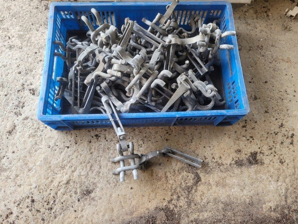 Steigerbuis koppelingen, Doe-het-zelf en Verbouw, Ophalen, Gebruikt, Overige typen, Minder dan 2 meter