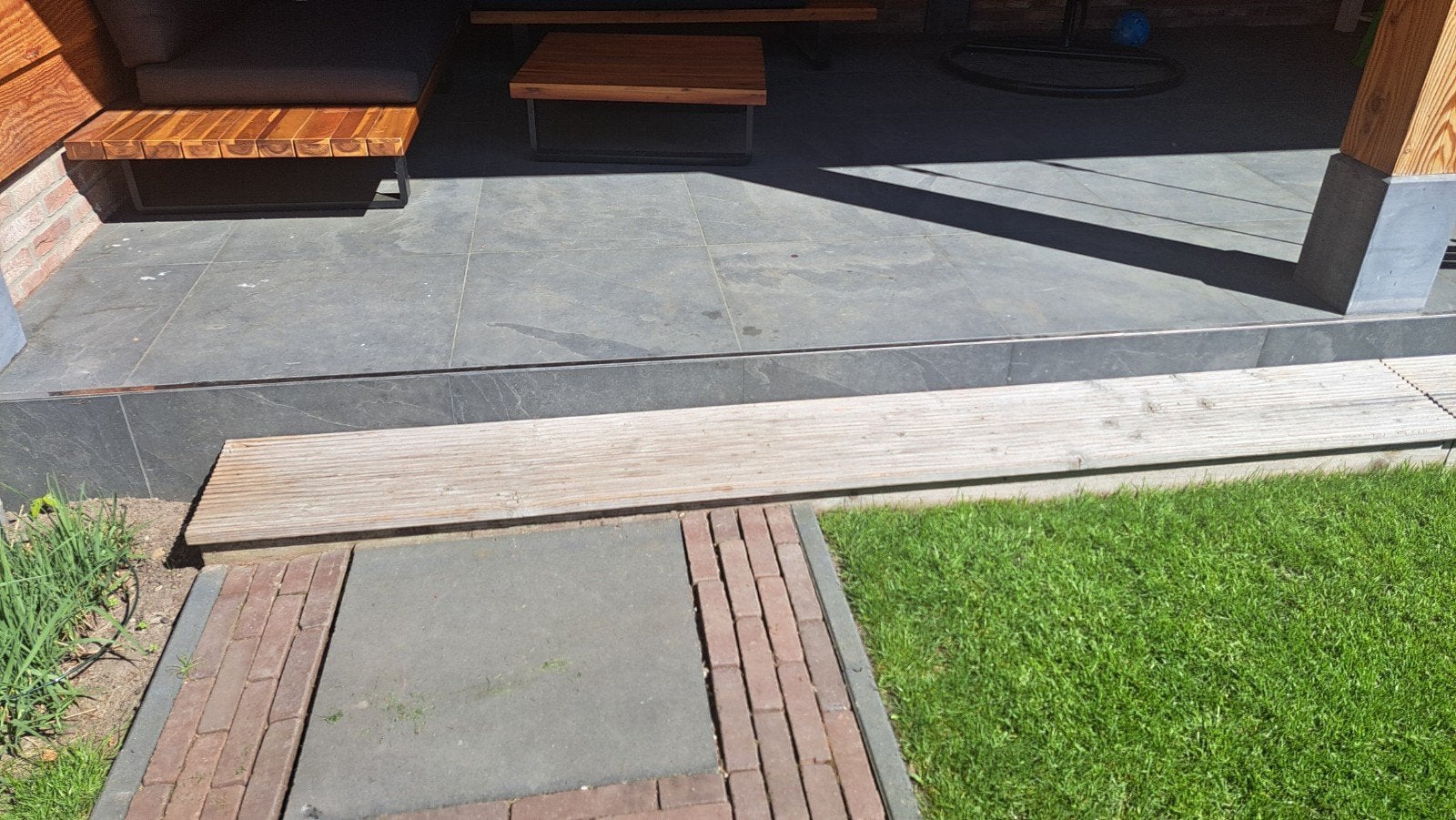 Tegels keramiek 60x60 cm antraciet NIEUW!, Ophalen, 60 cm of meer, Nieuw, Minder dan 5 m²