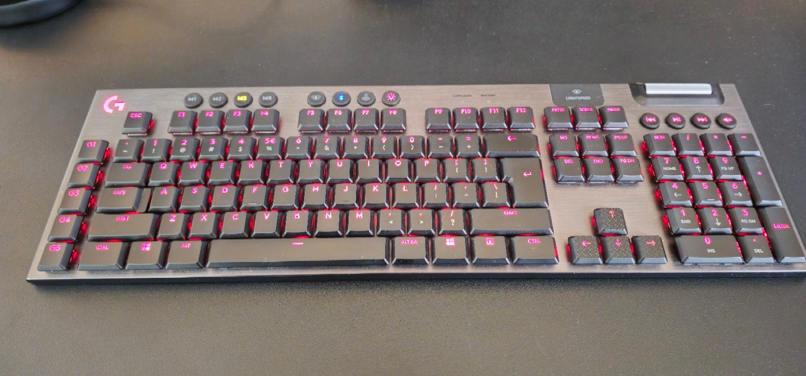 Logitech G915 Gaming Toetsenbord - Draadloos RGB, Computers en Software, Toetsenborden, Logitech, Ophalen of Verzenden, Zo goed als nieuw