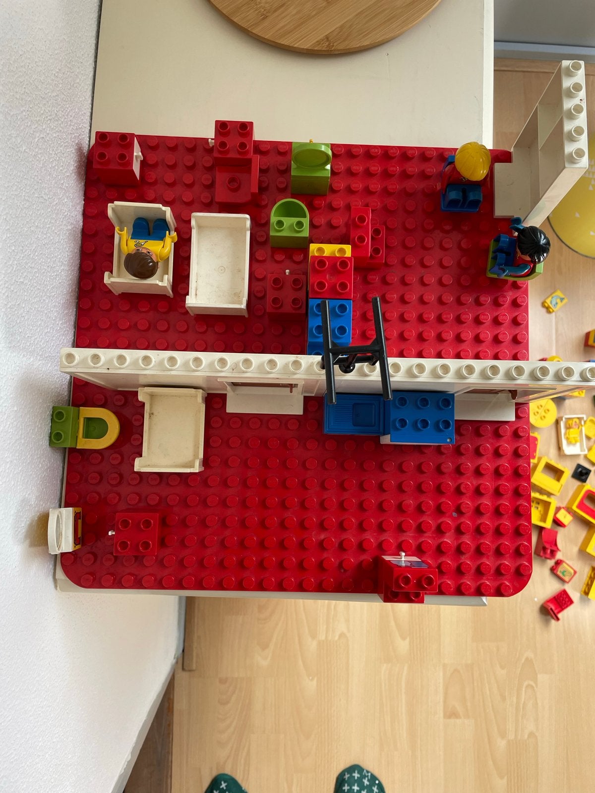 Grote partij Duplo: bouwstenen, huiskamer, bootjes, auto's, Kinderen en Baby's, Gebruikt, Inclusief extra onderdelen, Ophalen of Verzenden