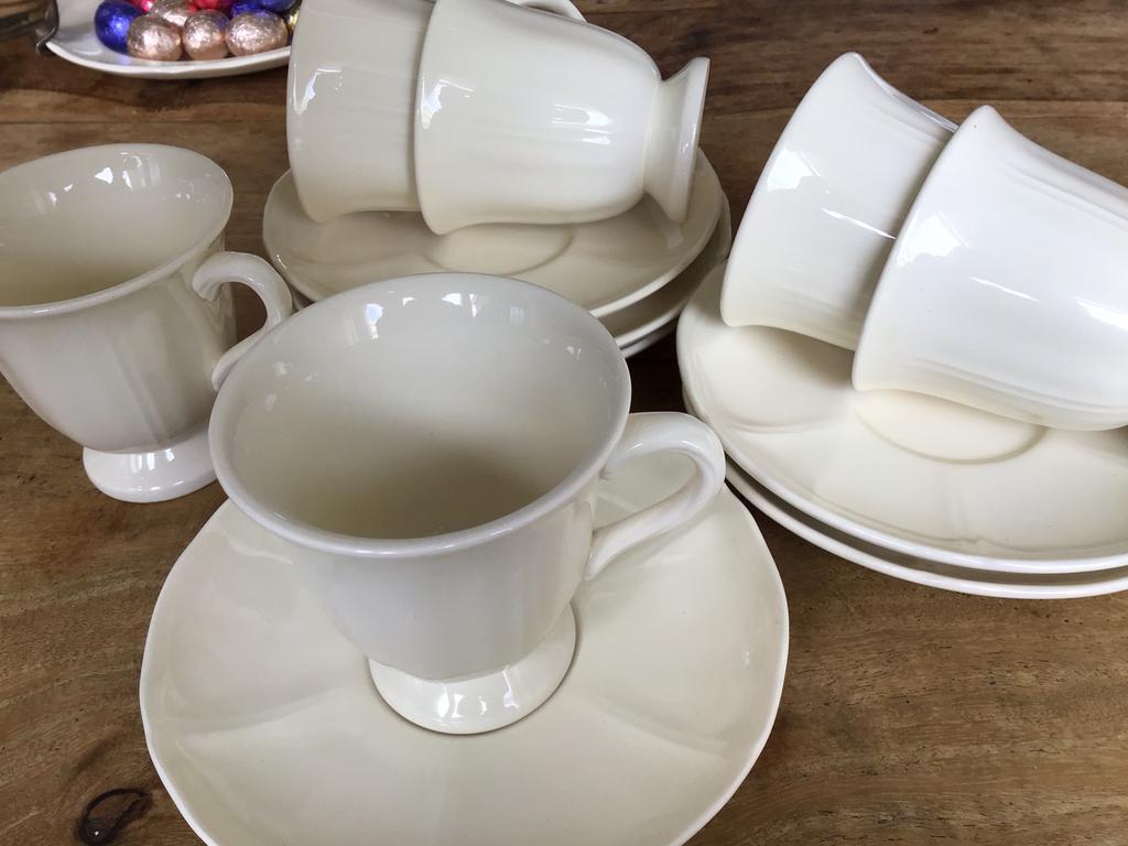 6 espressokopjes, Wedgwood, Ophalen of Verzenden