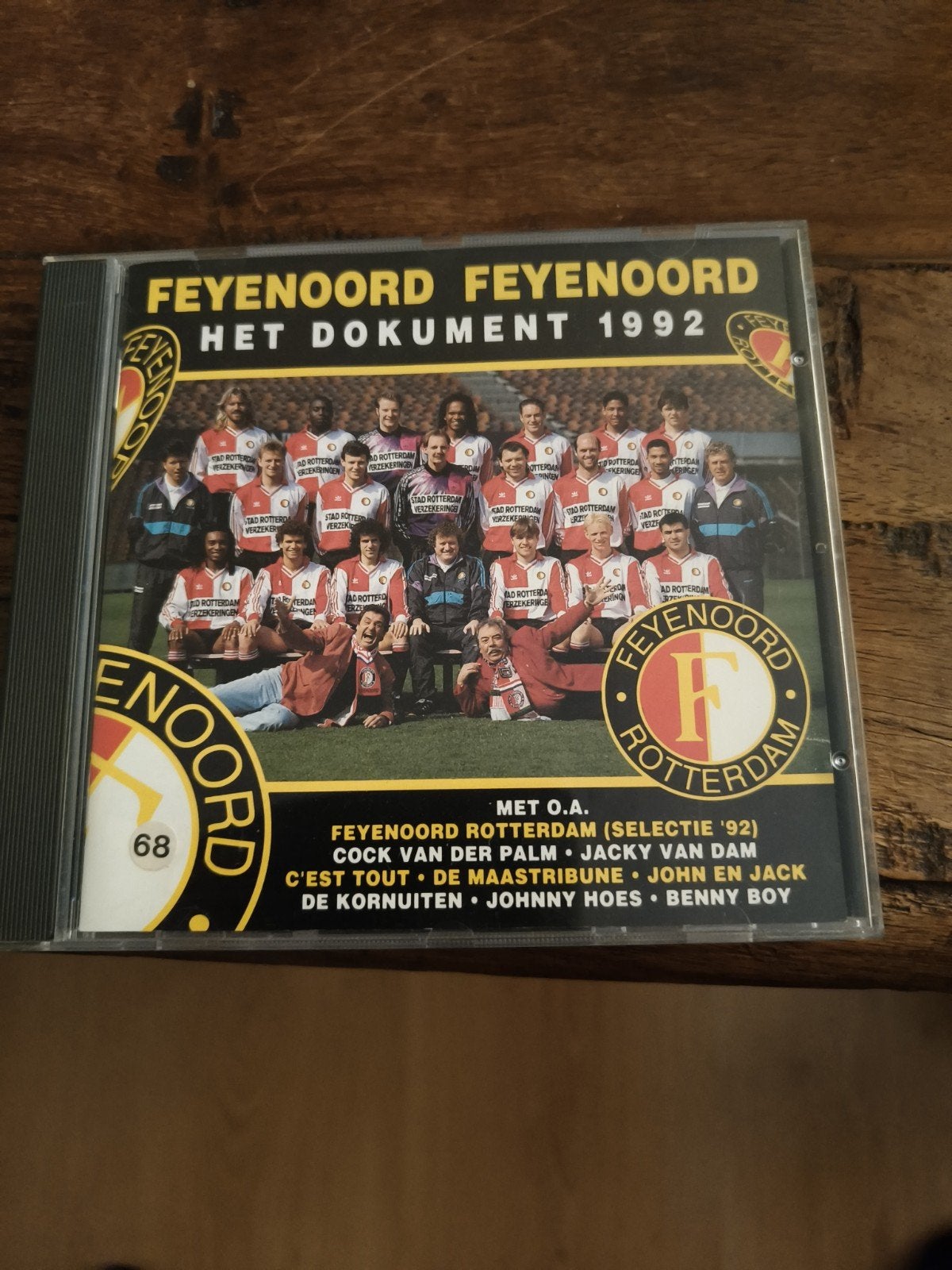 Feyenoord Het Dokument 1992 CD - Klassieke Voetbalhits, Inclusief boekje, Gebruikt, Overige genres, Ophalen of Verzenden
