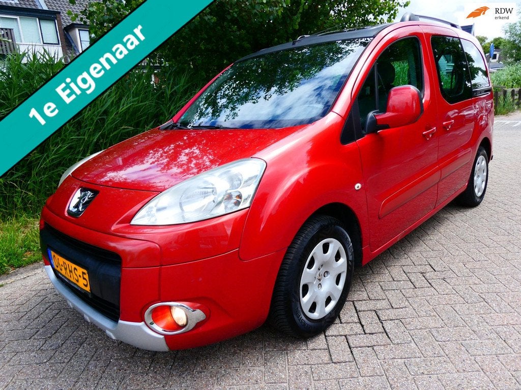 Peugeot Partner Tepee 1.6i XR 90pk LPG-G3 1e eigenaar Panora, Auto's, Peugeot, Voorwielaandrijving, 1408 kg, Stof, Gebruikt