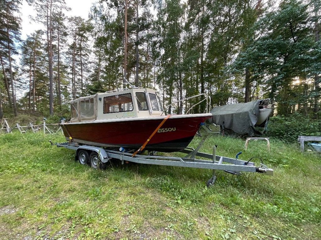Motorboot 6,5m Suzuki DF90A 90pk + Vlemmix trailer 2020, Benzine, Overige merken, Gebruikt, Buitenboordmotor