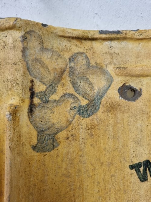 decoratie dakpan kippen en vogels, Ophalen of Verzenden, 'T Olde Gre-j, Info@toldegrej.nl, Endepoelstraat 20f Didam