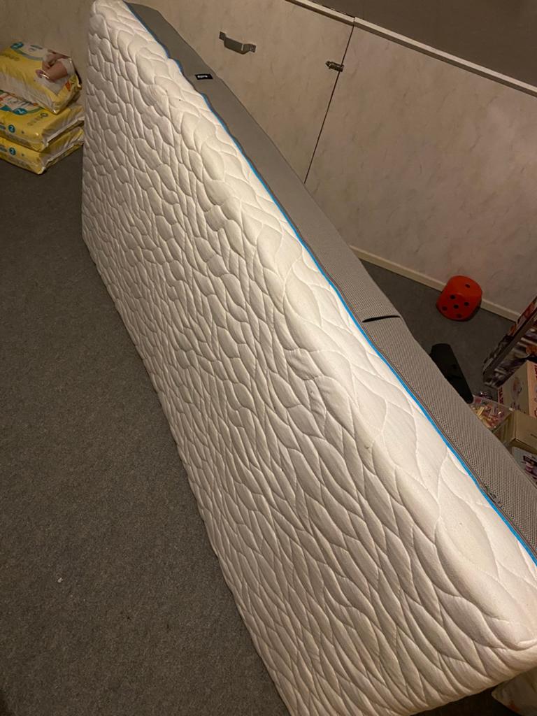 Alpine Plus koudschuimmatras koudschuim matras Lausanne, Ophalen, Zo goed als nieuw, Eenpersoons, 80 cm