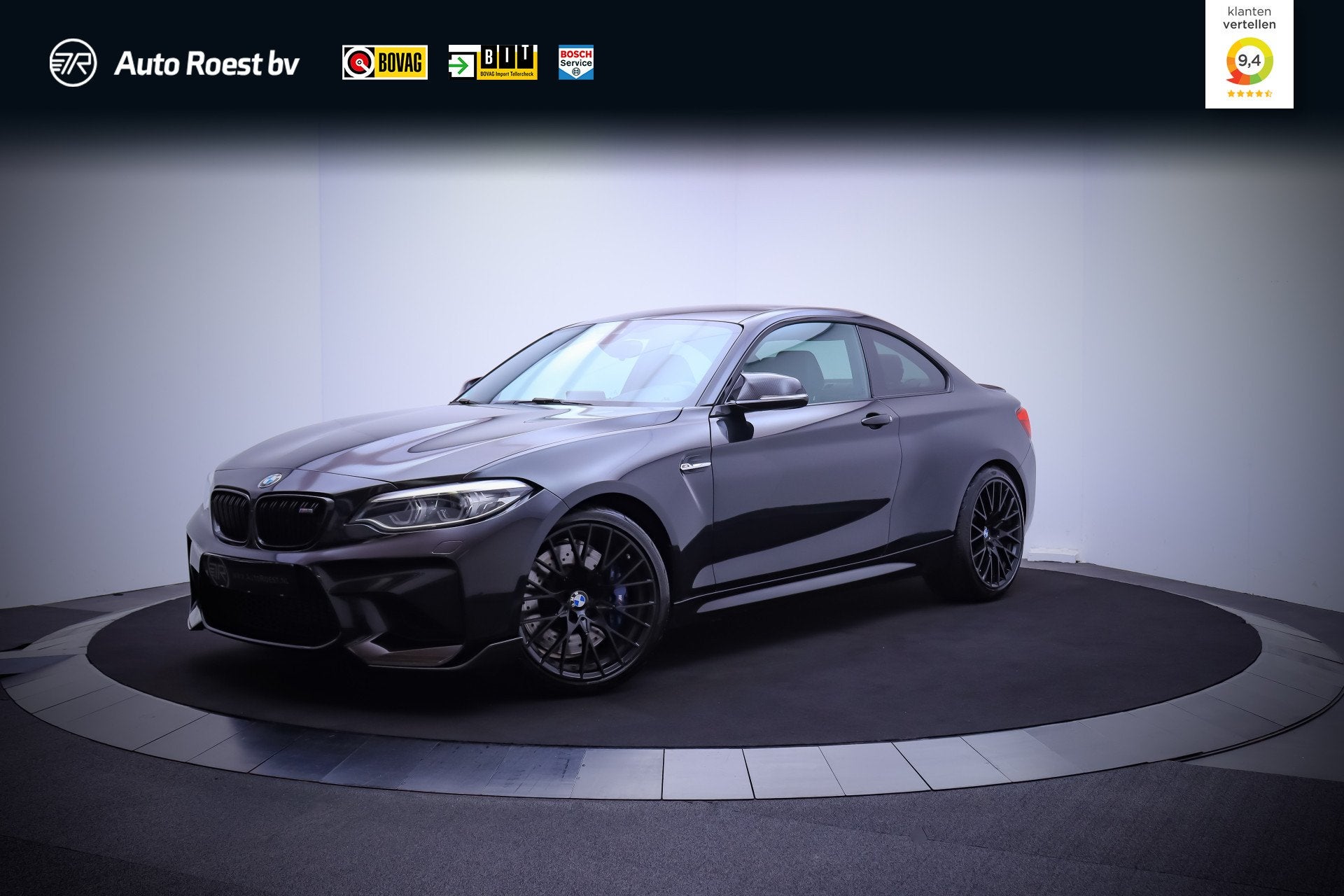 BMW 2 Serie Coupé M2 DCT M-PERFORMANCE UITLAAT | CARPLAY |, Auto's, Achterwielaandrijving, Gebruikt, 4 stoelen, Zwart