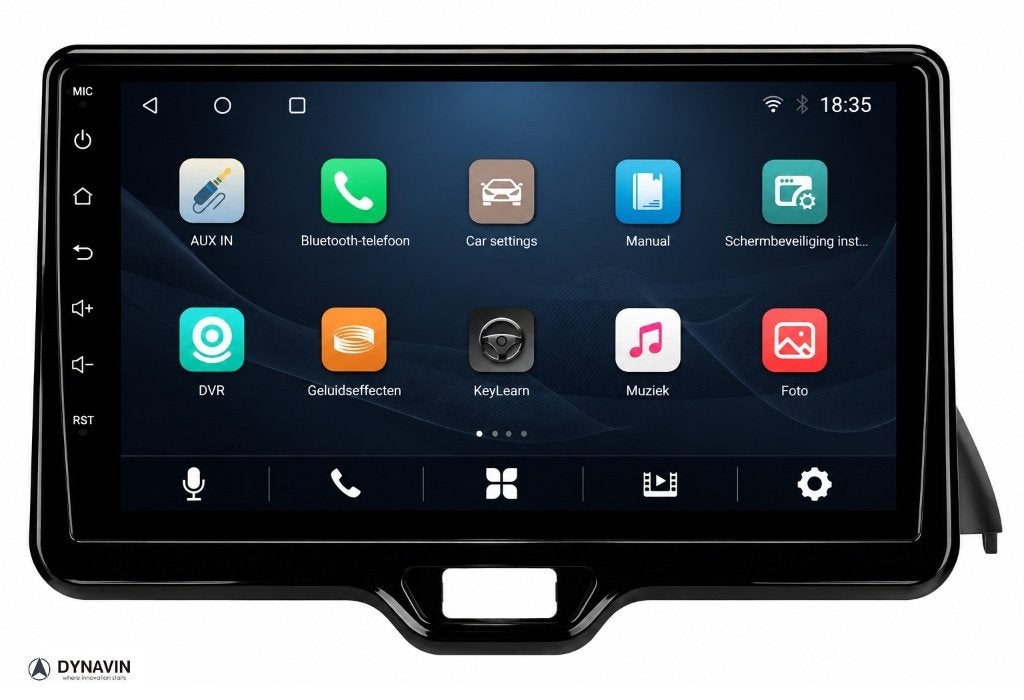 Toyota yaris autoradio navigatie carplay android 16 Dynavin, Ophalen of Verzenden, Dynavin, Verkoop@inbouwnavigatie.com, Oberonweg 262 3208pg