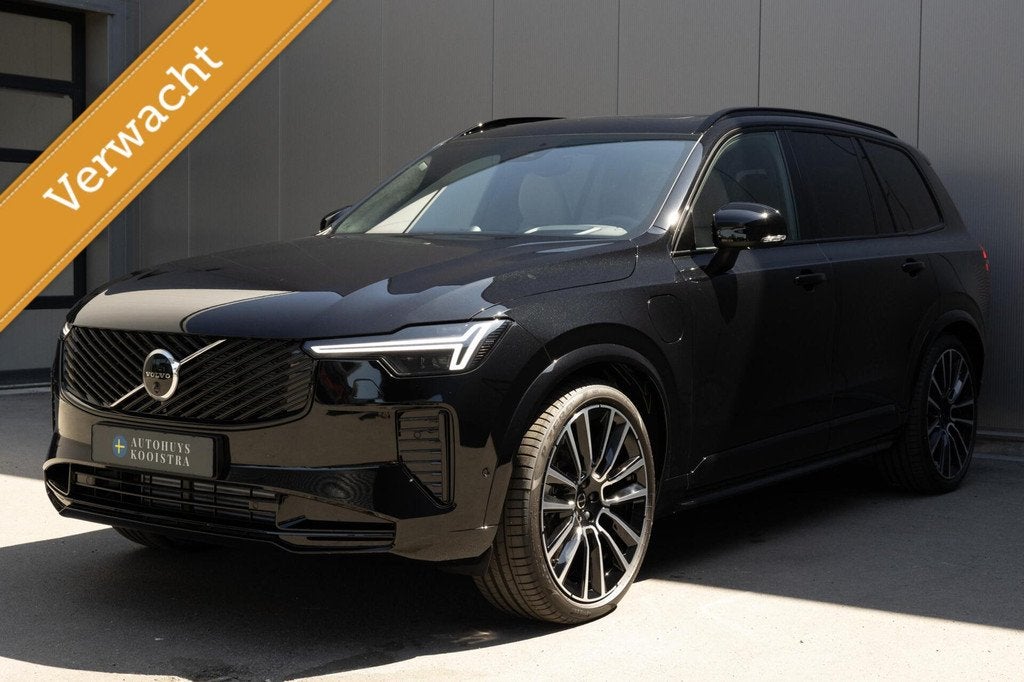 Volvo XC90 T8 Plug-in hybrid AWD Ultra Dark MY 2027 Full Opt, Gebruikt, 4 cilinders, 1969 cc, 7 stoelen