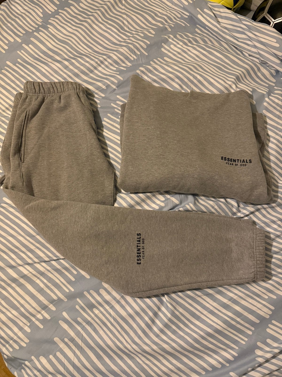 Essentials Fear of God Trainingspak Maat M Grijs, Maat 48/50 (M), Nieuw, Ophalen of Verzenden, Grijs