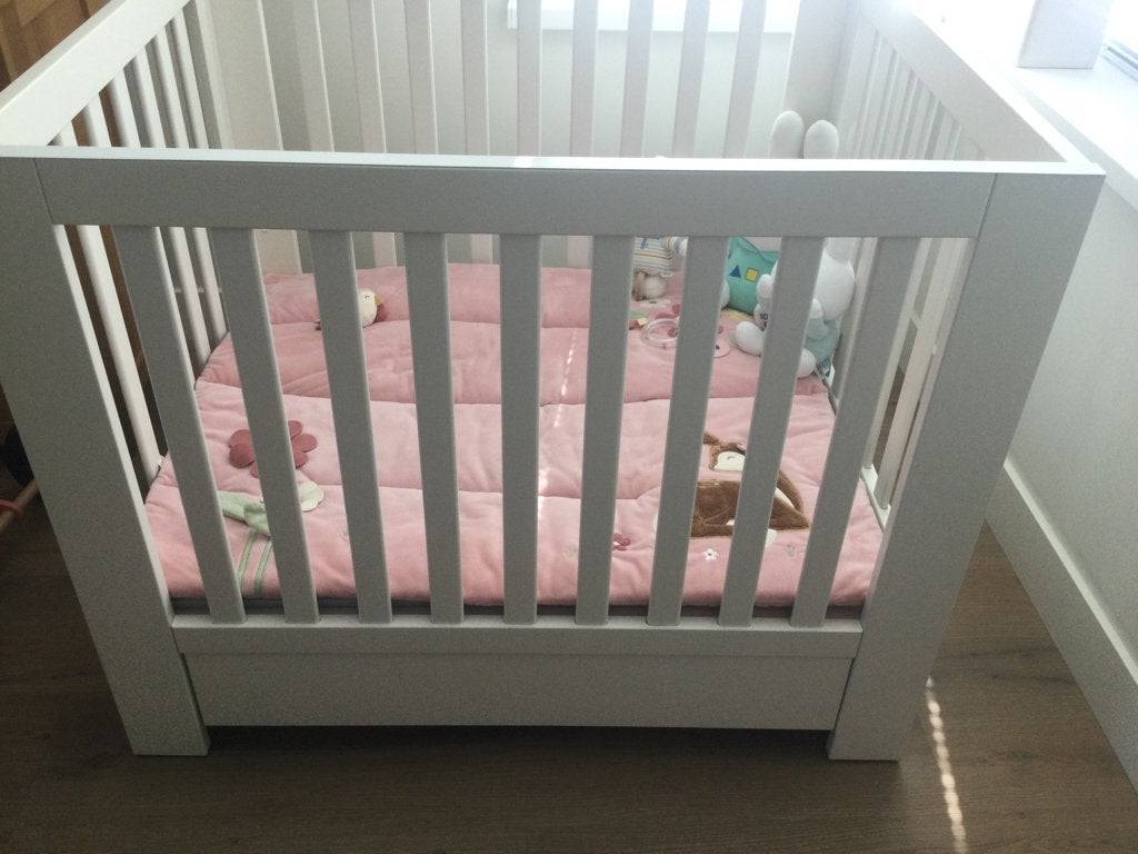 Babybox, Ophalen, Zo goed als nieuw, Vierkant, In hoogte verstelbaar