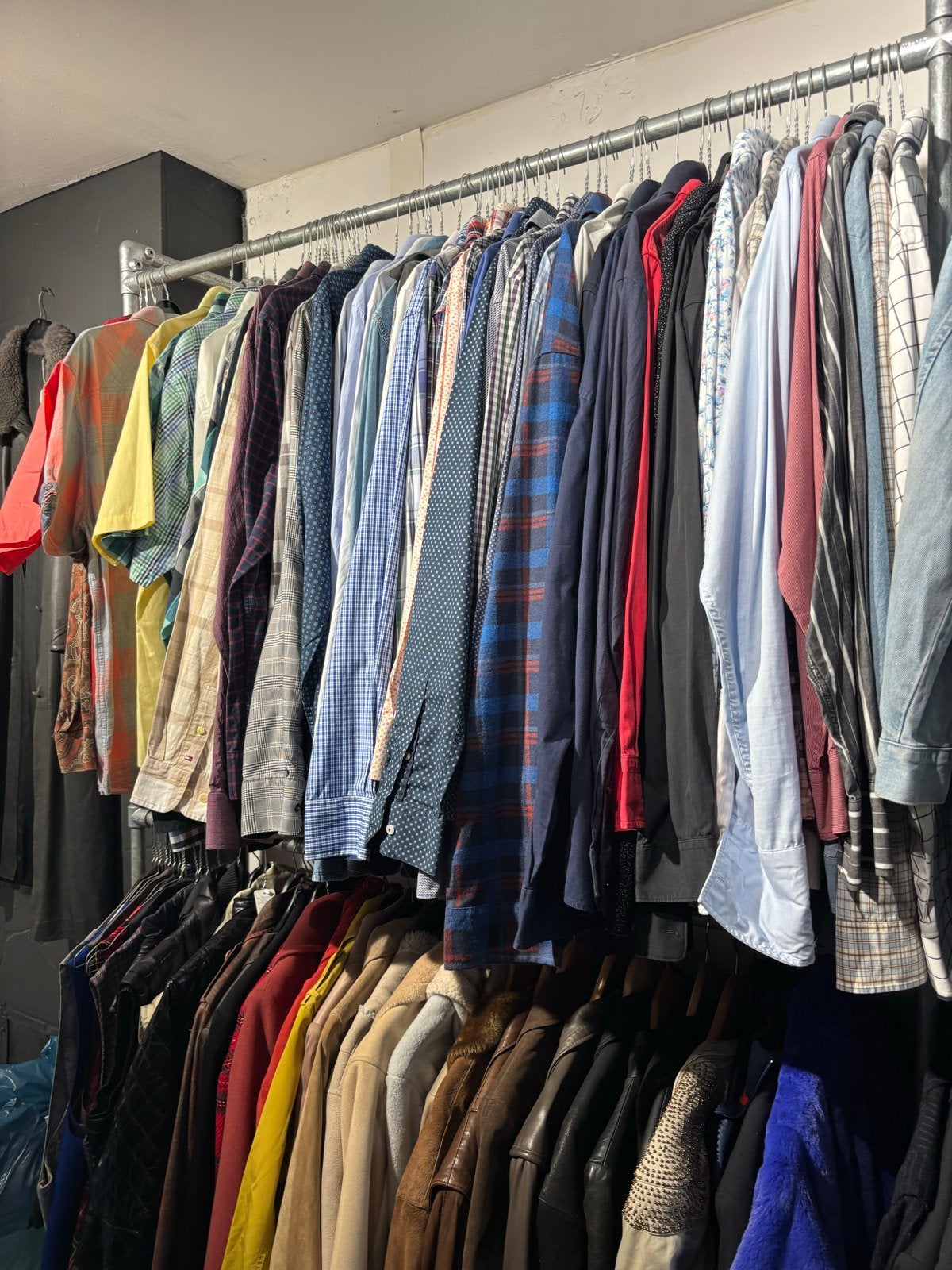Partij heren overhemden/blouses diverse merken en maten, Ophalen of Verzenden, Zo goed als nieuw, Meerkleurig, Overige halswijdtes