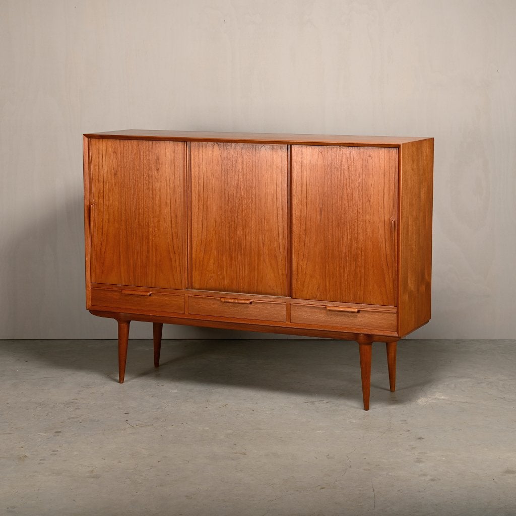 Gunni Omann teak dressoir voor Omann Jun Møbelfabrik, DK, Ophalen of Verzenden