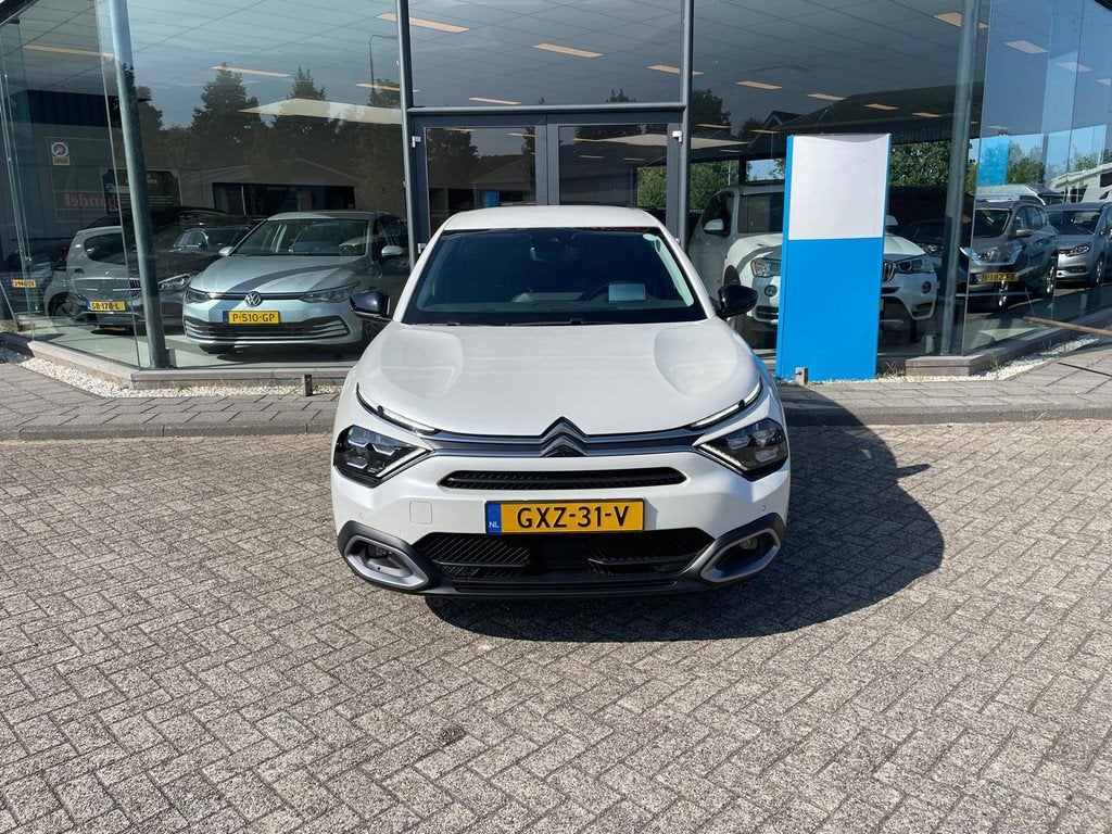 Citroen C4 1.2 Puretech Feel, Auto's, Citroën, Gebruikt, 1199 cc, Leder en Stof, Wit